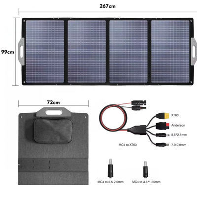 Selimut Lipat Surya Portable 400W IP67 Waterproof Untuk Pembangkit Listrik