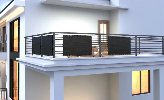 Caravan Balkon Perumahan Panel Surya sistem PV 800W dengan fungsi WIFI