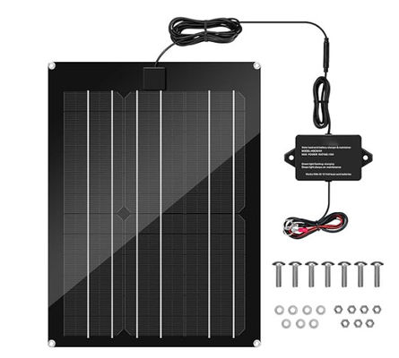 FTBM15 Solar Panel Kit Dibangun di MPPT Charge Controller Waterproof dengan hitam