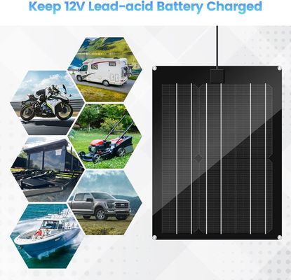 Trickle Baterai Mobil Daya Penjagaan Pengisi Daya Untuk RV 15W 12V