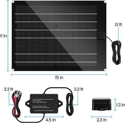 Trickle Baterai Mobil Daya Penjagaan Pengisi Daya Untuk RV 15W 12V