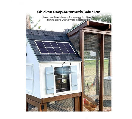 FTBM30 Solar Panel Fan Kit, 30W, Daya Surya, Portable Weatherproof IP65