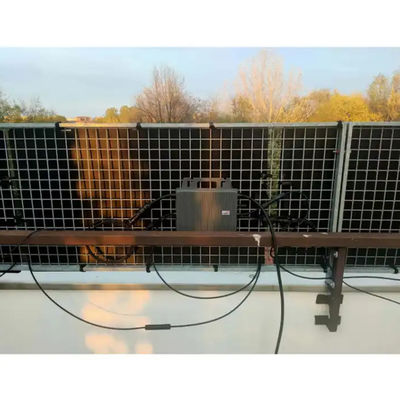 600w Gird Balcony Panel Surya Sistem Silikon Monokristalin