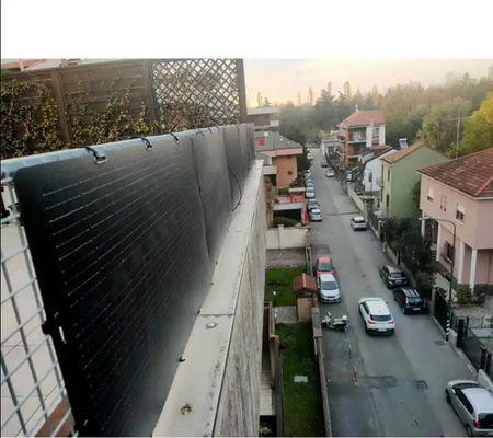 600w Gird Balcony Panel Surya Sistem Silikon Monokristalin
