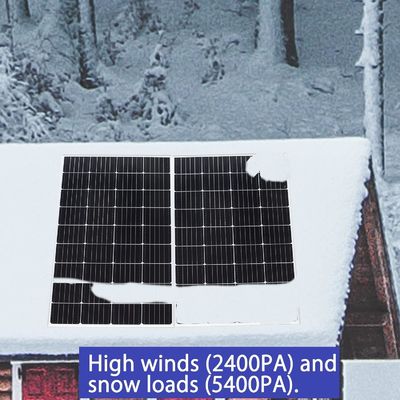 12V 24V Mono PV Rigid Solar Panel Module 300W 150W Daya