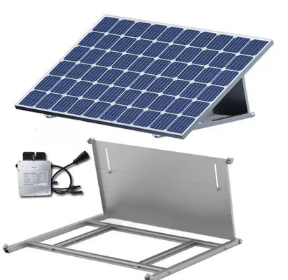 Sistem Pemasangan Panel Surya Balkon yang Bisa Disesuaikan Kit Bracket Surya Untuk Penggunaan Rumah
