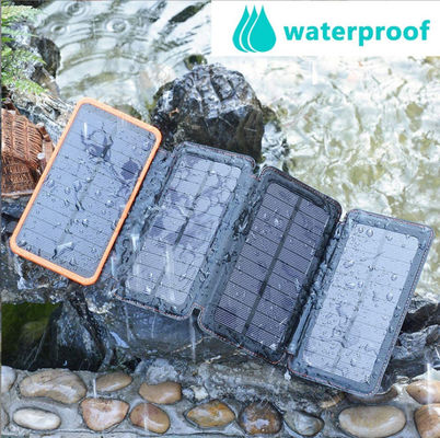 22.5W 27000mAh Portable Solar Charger Power Bank Untuk ponsel