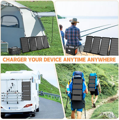 40W Lipat Efisiensi Tinggi Selimut Surya IP68 Waterproof untuk Camping